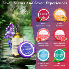 JoJowell lavender steamer offering calming aroma during showers