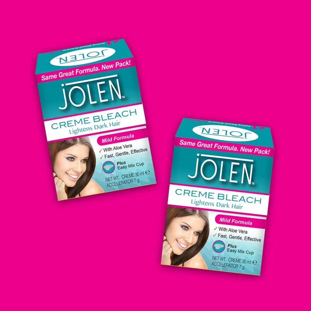 Tono de piel natural tras usar Jolen Crema Blanqueadora