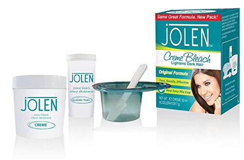 Producto hecho en EE. UU. Jolen crema blanqueadora, envase de 30 ml