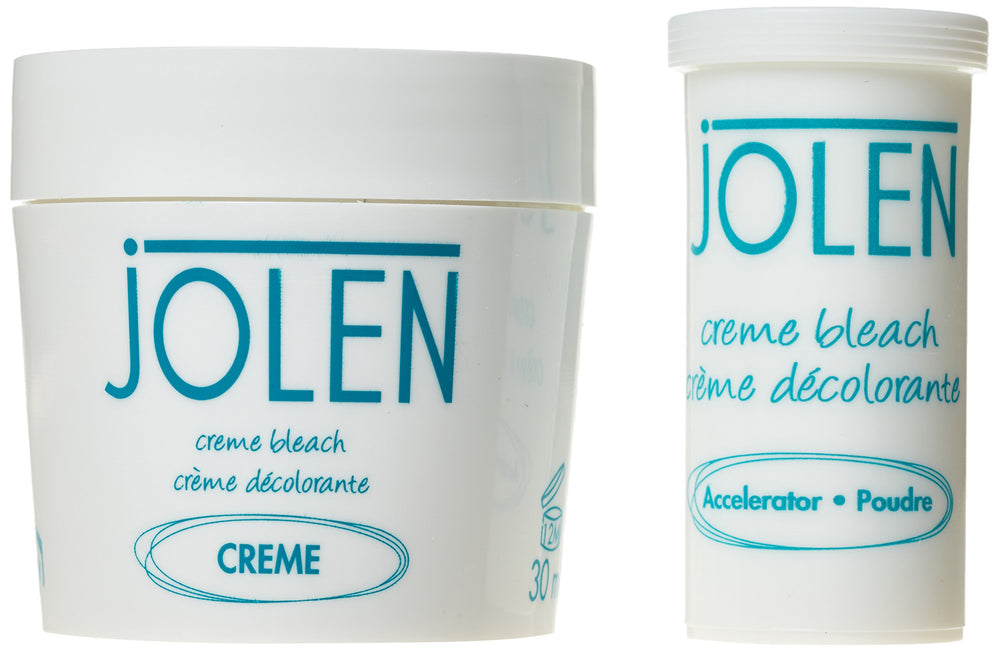 Uso diario de la crema blanqueadora Jolen para aclarar vello