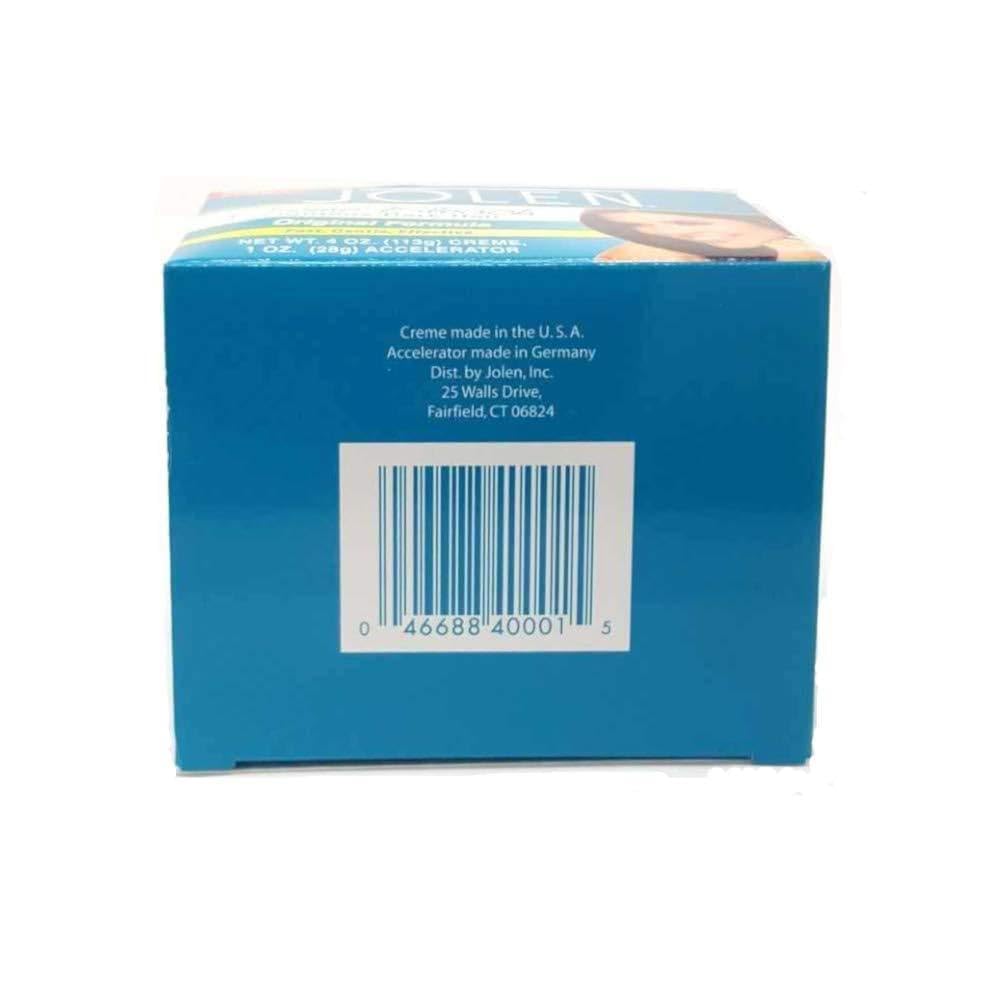 Caja de presentación de Jolen Creme Bleach Original Formula para almacenamiento