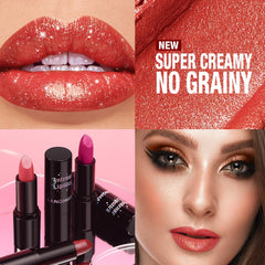 Jolil brillo diamante para labios, look deslumbrante.