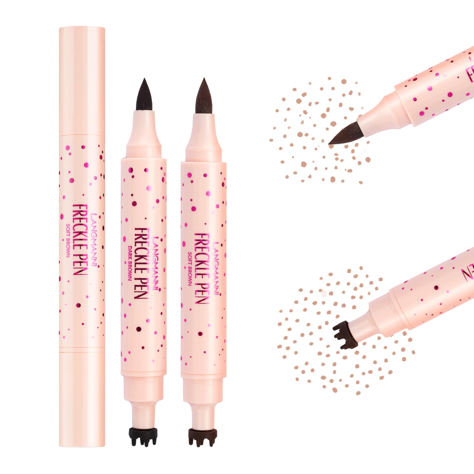 Jolilab Freckle Pen con dos tonos para looks naturales en la piel.