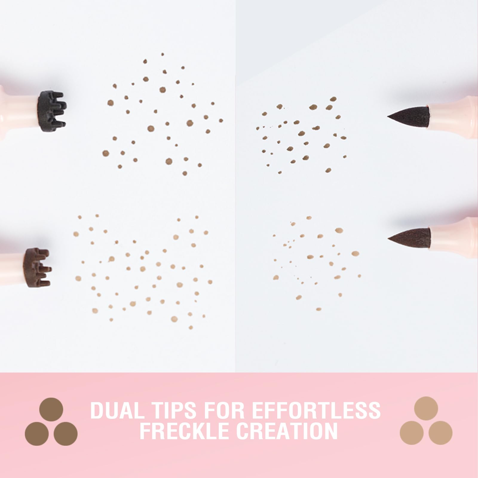 Rutina multifuncional con Jolilab Freckle Pen para pecas, delineado y cejas.