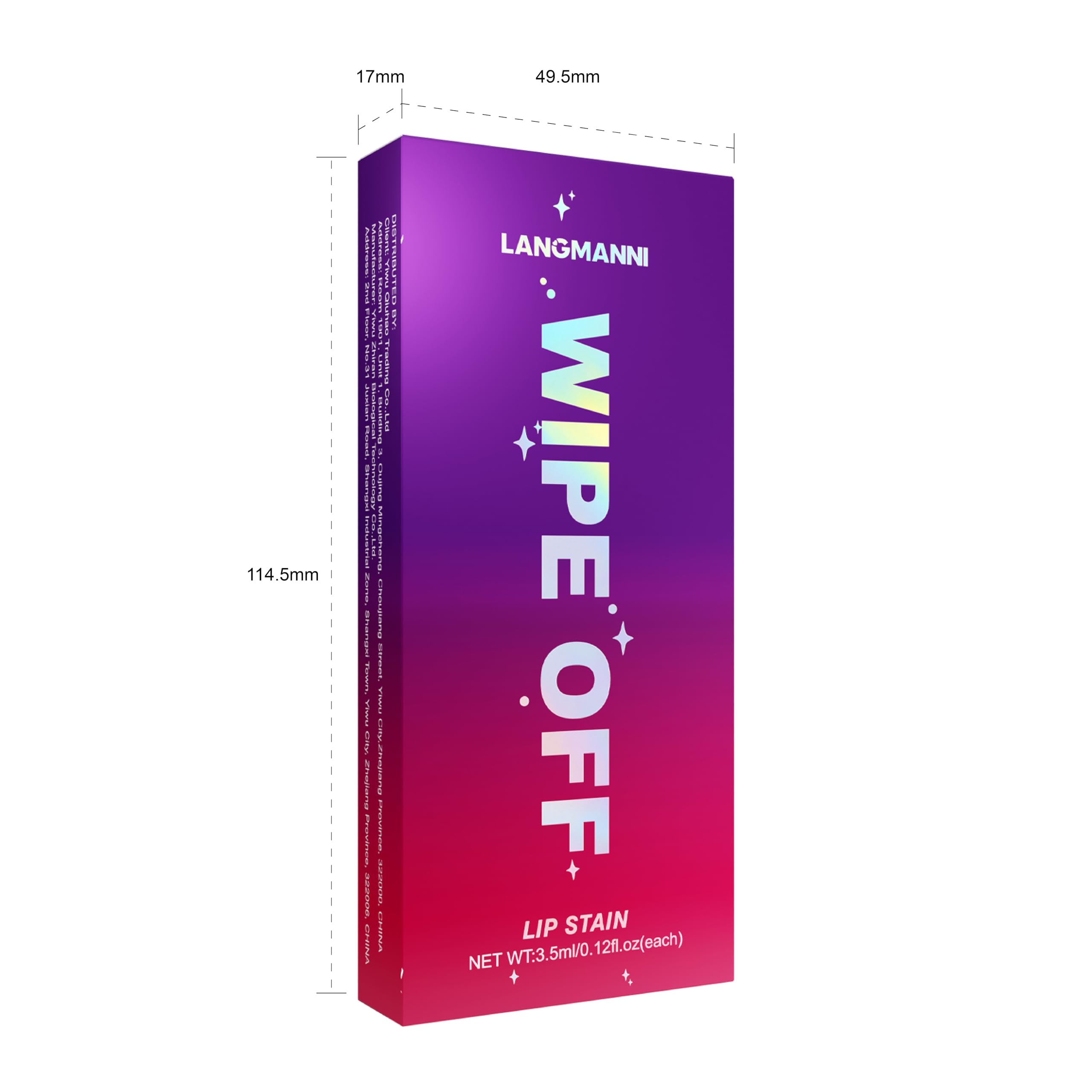Jolilab Tinte Labial ideal para bodas y festivales gracias a su duración.