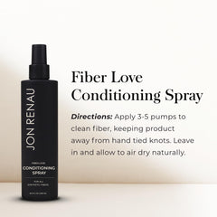 Jon Renau Fiber Love: suaviza mechones y reduce la fricción durante el peinado.