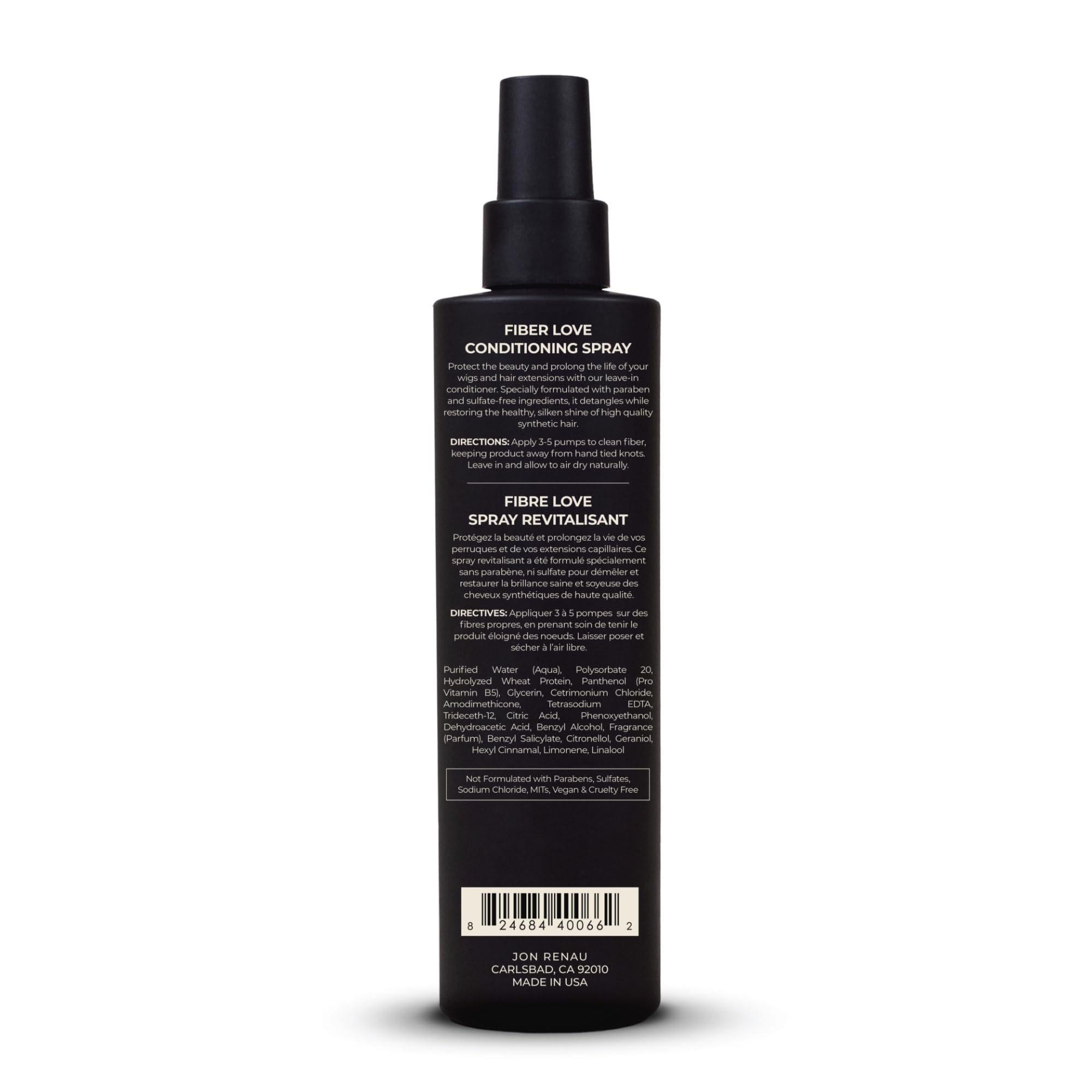 Jon Renau Fiber Love: protección diaria que mantiene fibras limpias y revitalizadas.