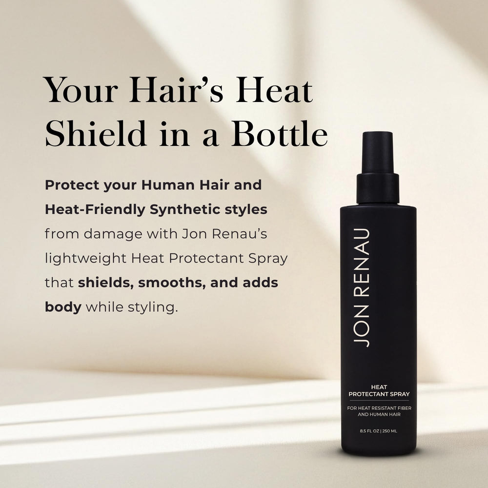 Jon Renau Protector Térmico: aplicación en el cabello para manejo suave con calor