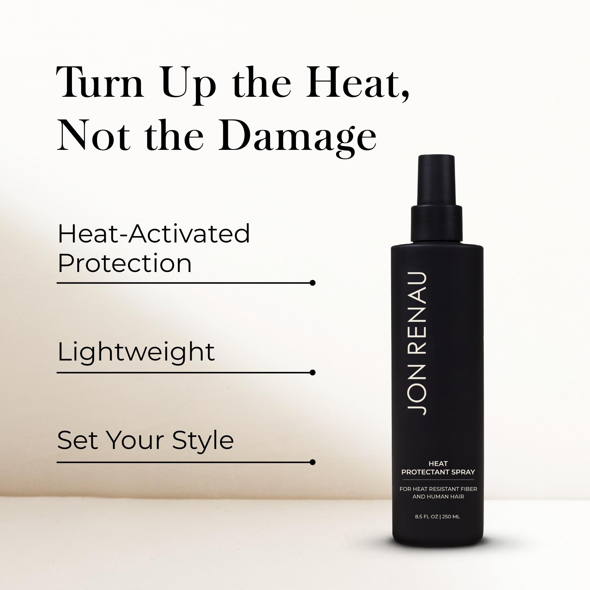 Jon Renau Protector Térmico mantiene suavidad y volumen natural en fibras