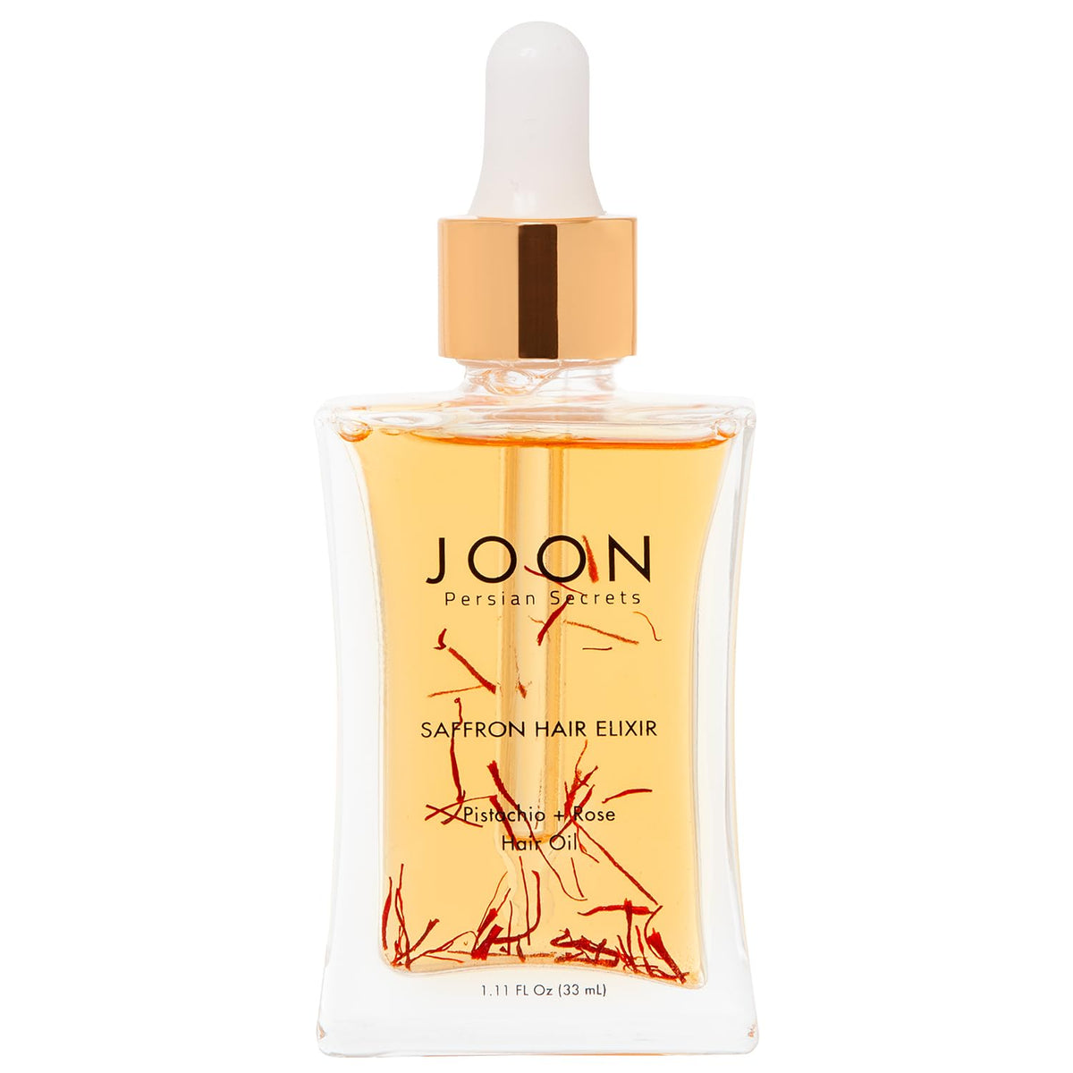 Joon huile capillaire Safran Pistache, bouteille prête à l'utilisation pour nourrir et lisser les cheveux