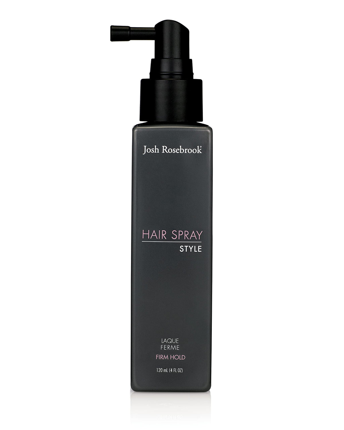 Josh Rosebrook Spray Fijador: botella con fijación firme sin rigidez.