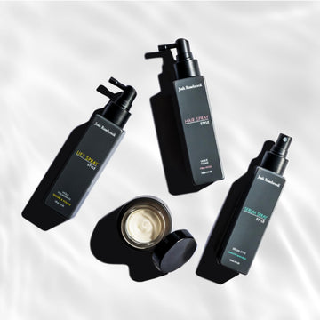 Josh Rosebrook Spray Fijador, envase premium con experiencia de cuidado.