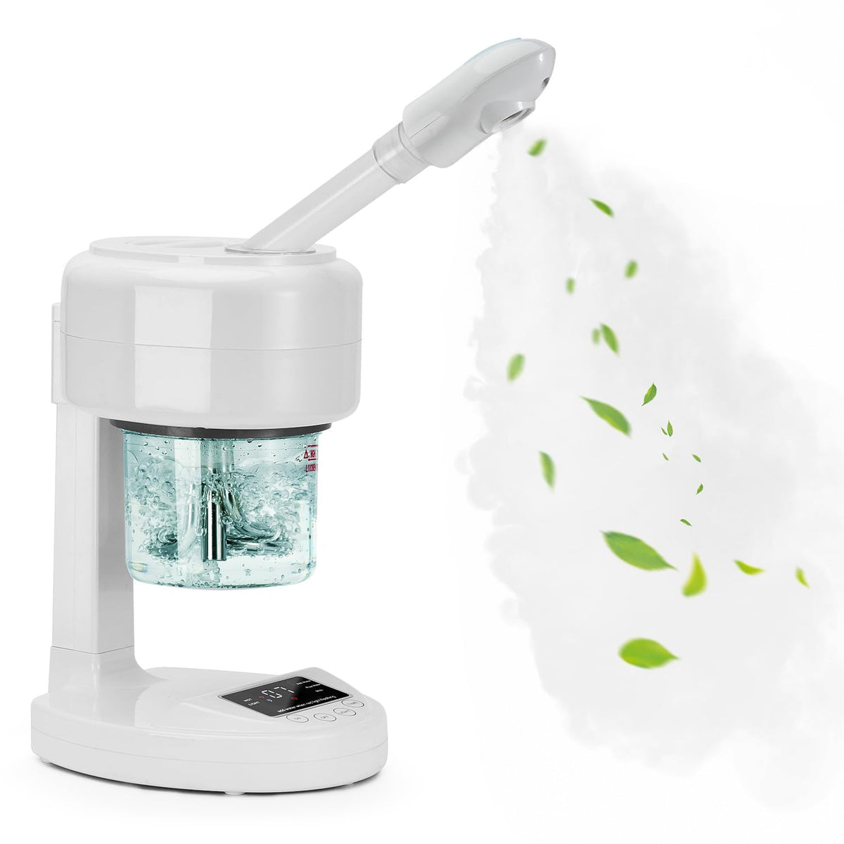 JOSTZHXIN vapor facial nano iónico con brazo extensible para spa en casa.