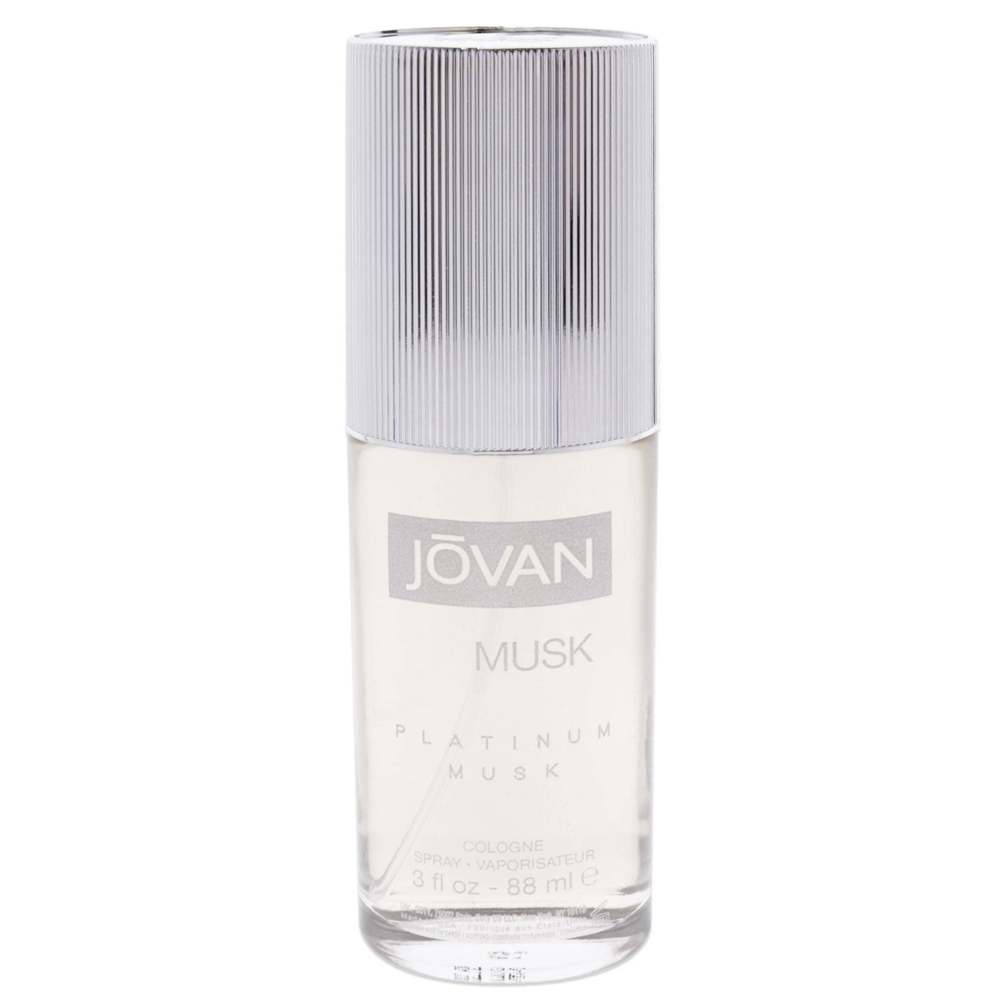 Notas olfativas de Jovan Platinum Musk para una fragancia distintiva