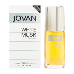 Jovan White Musk para Hombres, botella de 90 ml, presentación elegante para uso diario