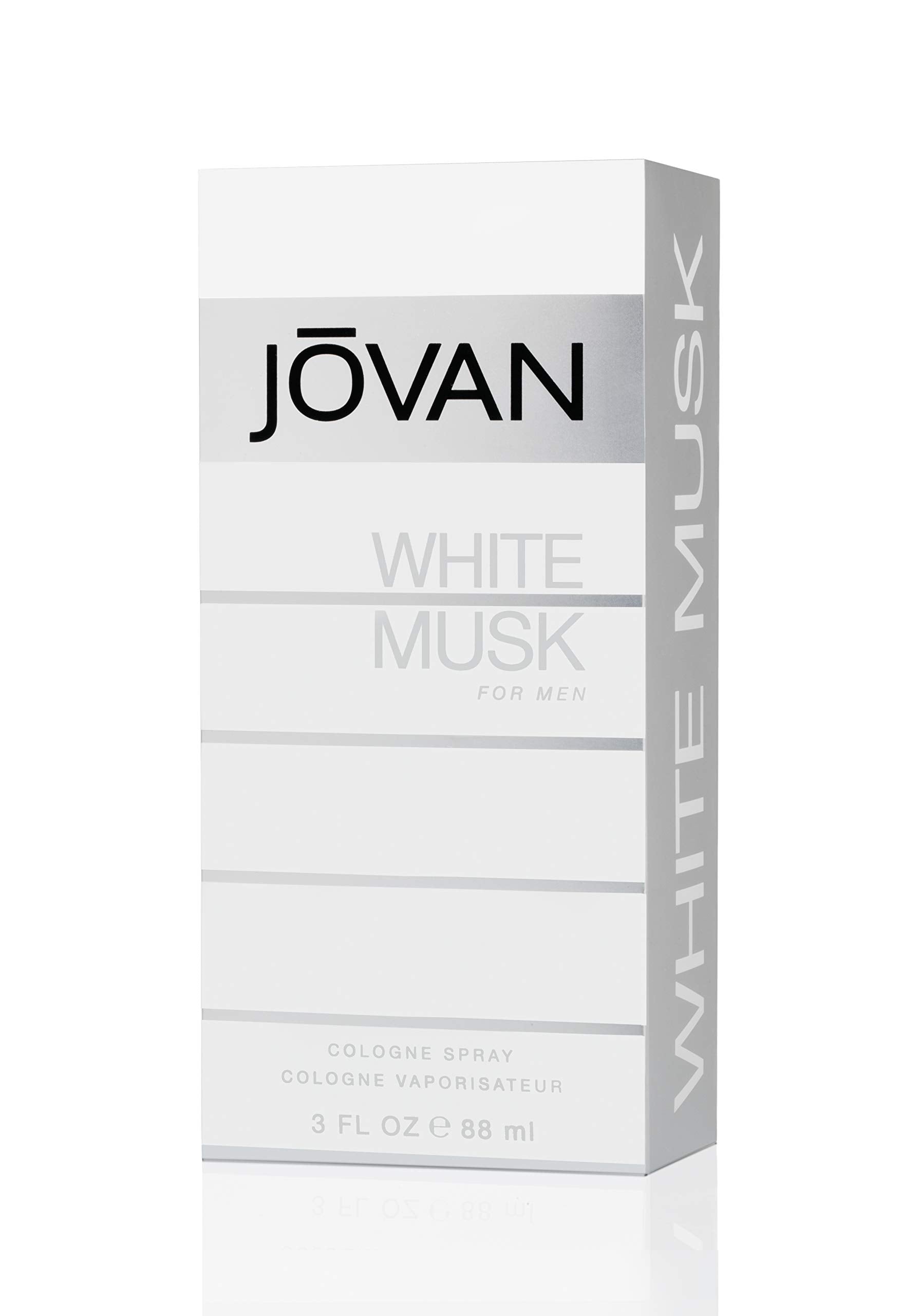 Notas de Jazmín y Musk en Jovan White Musk, aroma distintivo de la marca