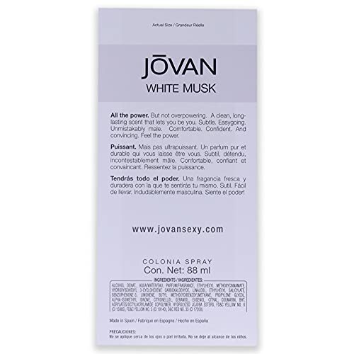 Uso diario con Jovan White Musk, aroma versátil para oficina y planes