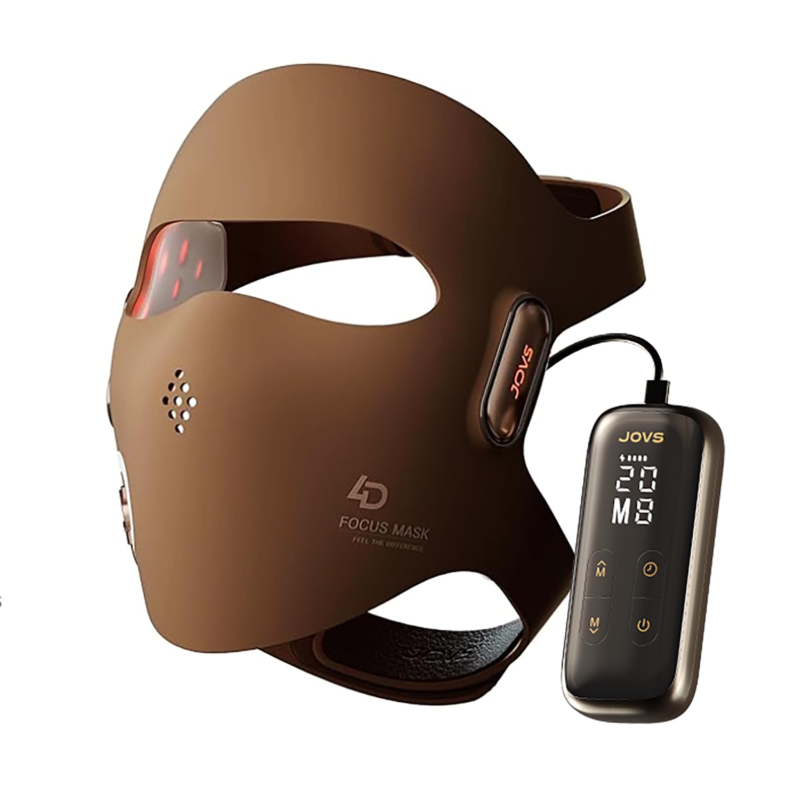 Mascarilla JOVS con luz 4D para cuidado de la piel