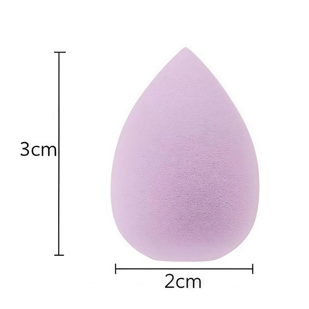Esponja Jowxsx morada: estilo en tu bolso y precisión en la aplicación.