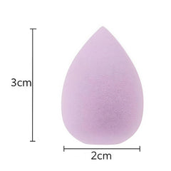 Esponja Jowxsx morada: estilo en tu bolso y precisión en la aplicación.