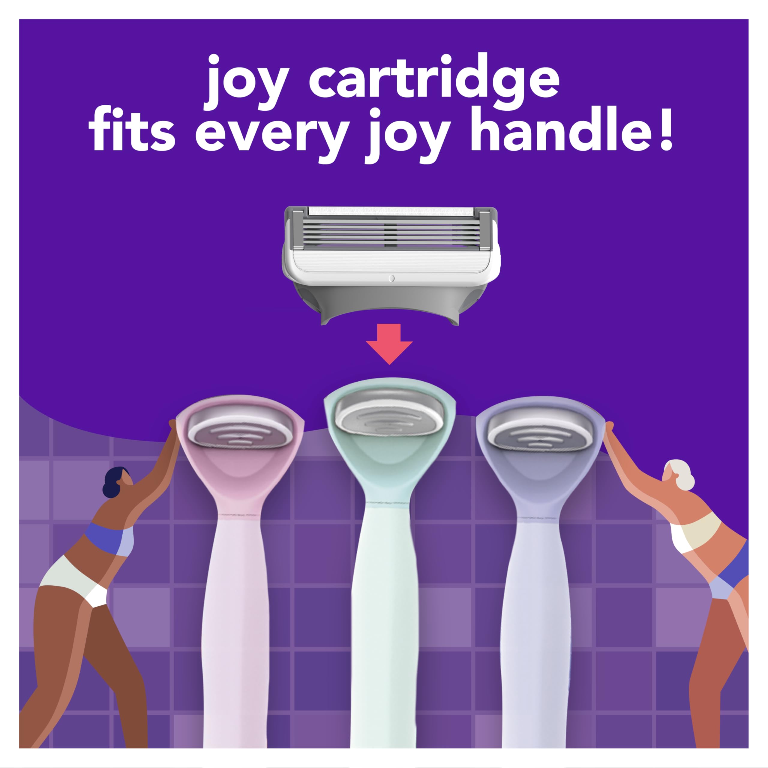 Cabezal JOY que pivota para seguir contornos del cuerpo, bikini incluido.