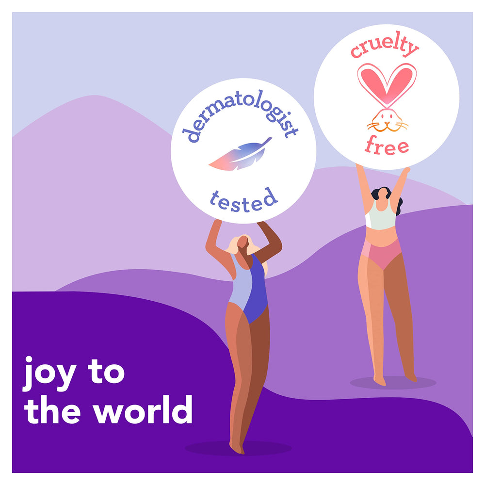JOY sin crueldad: cuidado seguro para la piel.