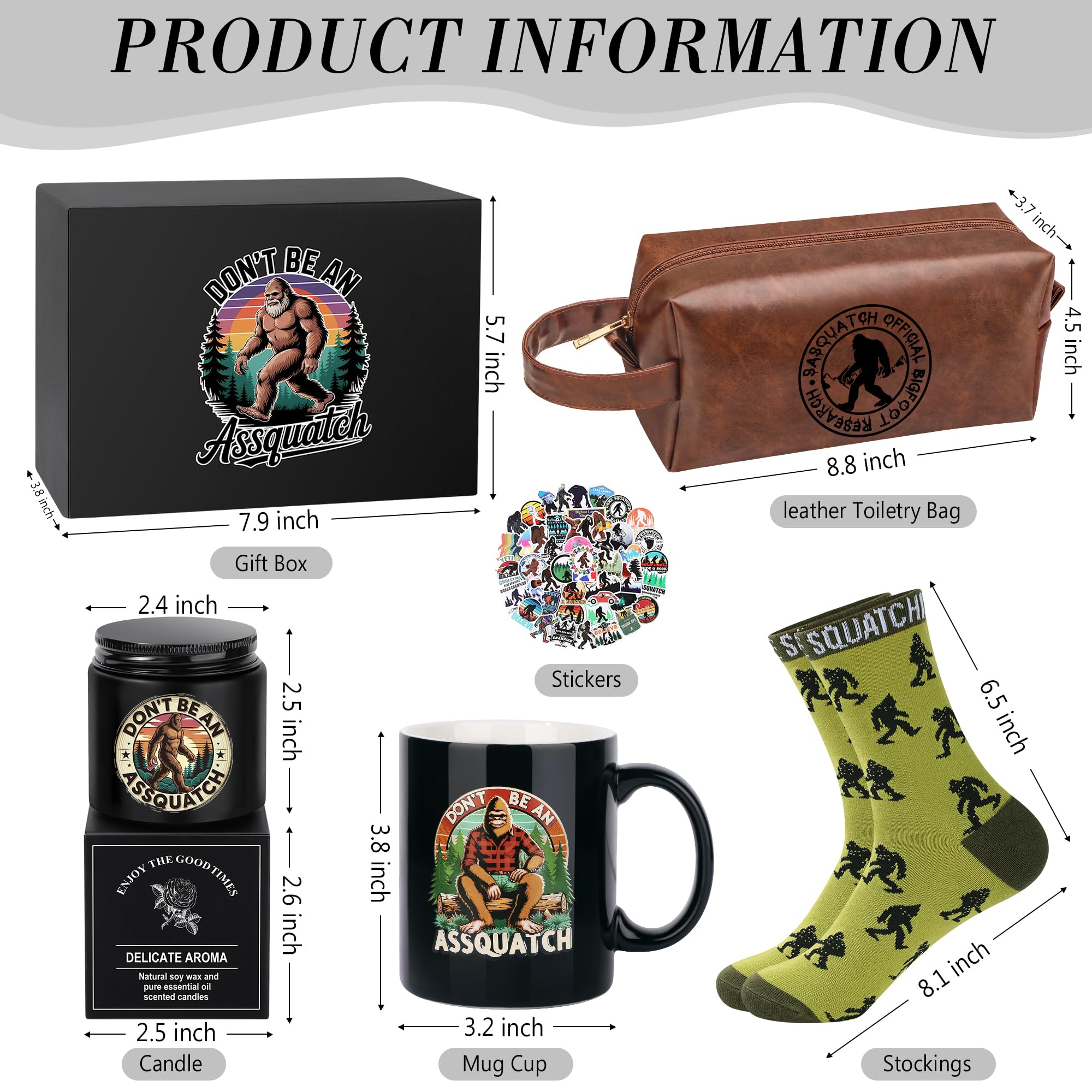 JoycuFF calcetines algodón Pie Grande con humor incorporado
