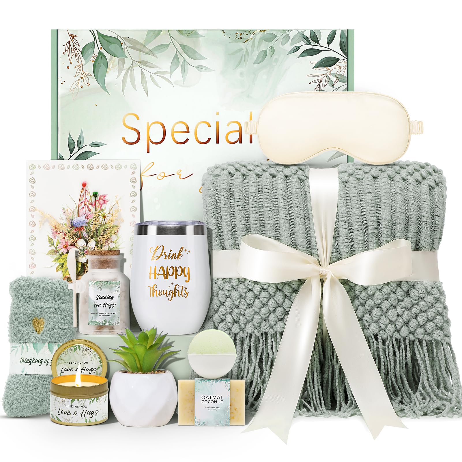 Joyliss caja regalo cuidado personal, regalo elegante para relajar y mimar