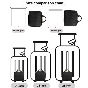 JOYYTUU bolso de viaje impermeable, protege cosméticos en cualquier destino.