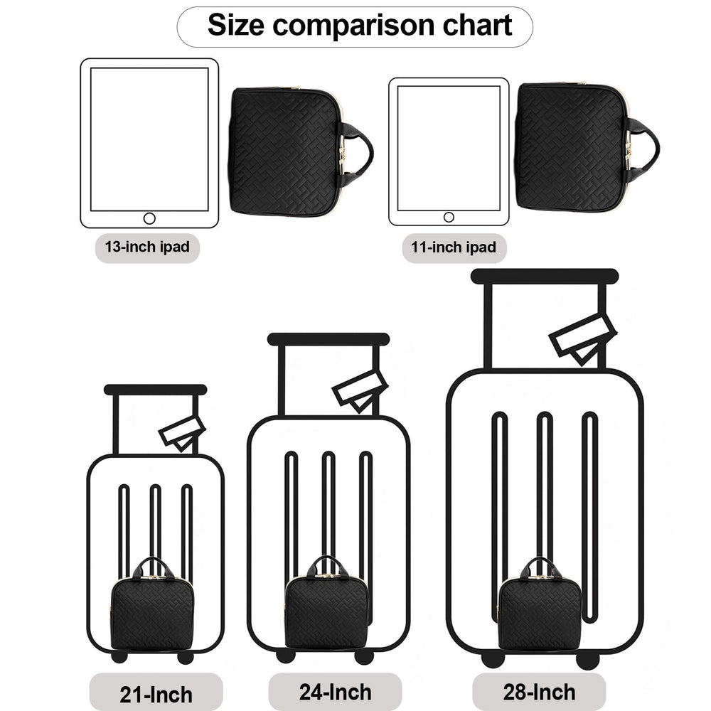 JOYYTUU bolso de viaje impermeable, protege cosméticos en cualquier destino.
