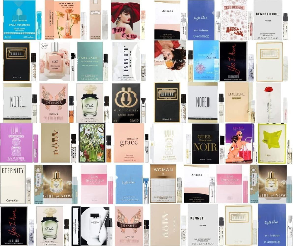 JRoBeauty: muestra de perfume para probar fragancias de diseñador antes de comprar.