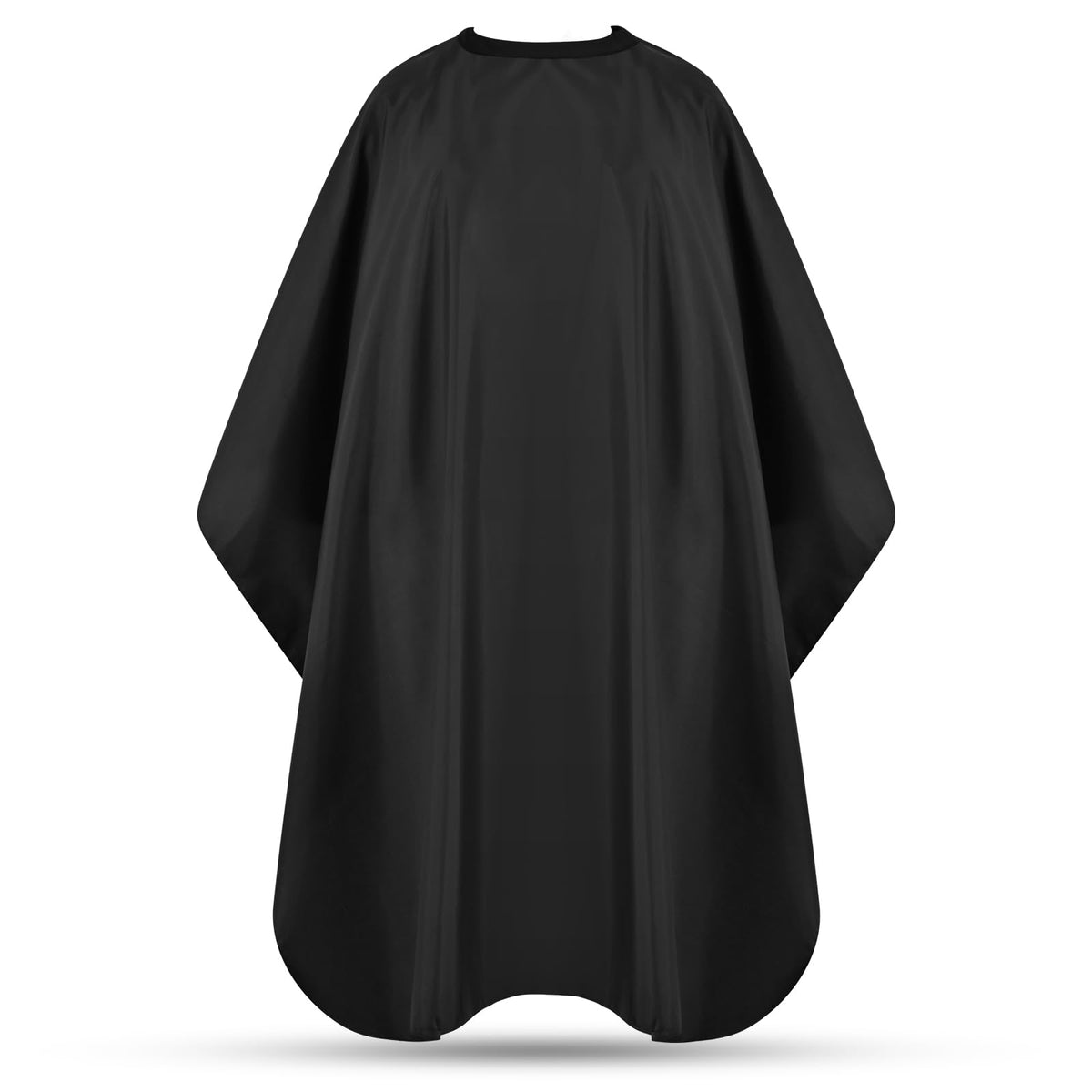 Capa JSAZCKC para peluquería, vista completa, protege cabello y ropa durante el corte