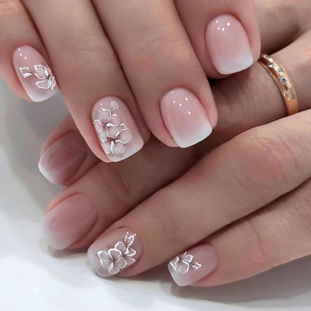 Kit Jsiallye con 24 uñas falsas para cambios de look rápidos