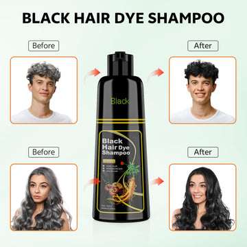 Aplicación fácil de JUANCHI para cabello negro en 15-20 minutos en casa.