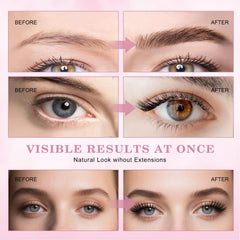 Aplicación paso a paso JUANPHEA Lash Lift Black Kit para uso doméstico.