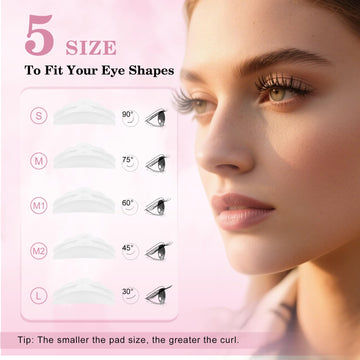 Color negro intenso JUANPHEA Lash Lift Black para pestañas definidas.