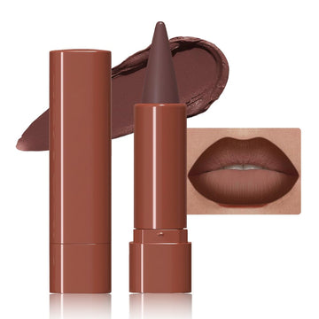 JUAAZIN delineador labial mate marrón-ombré para un acabado suave y definido.