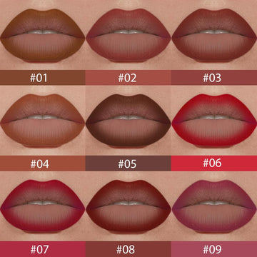 JUAAZIN delineador-labios resistente al agua para durabilidad.