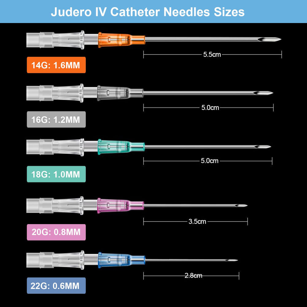 Judero 16G catéter, aguja para perforación nasal, uso preciso y cómodo.
