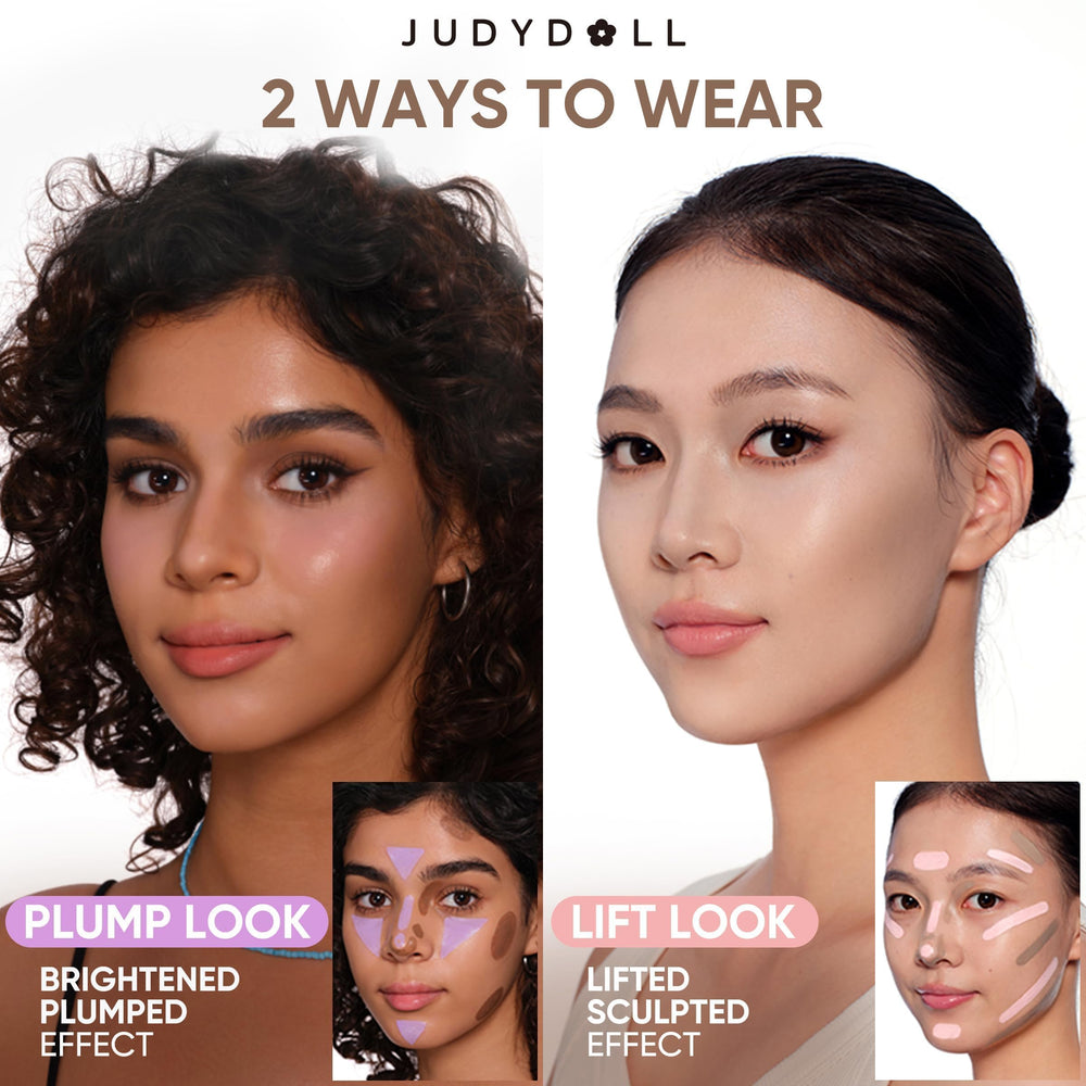 Judydoll acabado piel natural, look sutil y convive con cualquier base.
