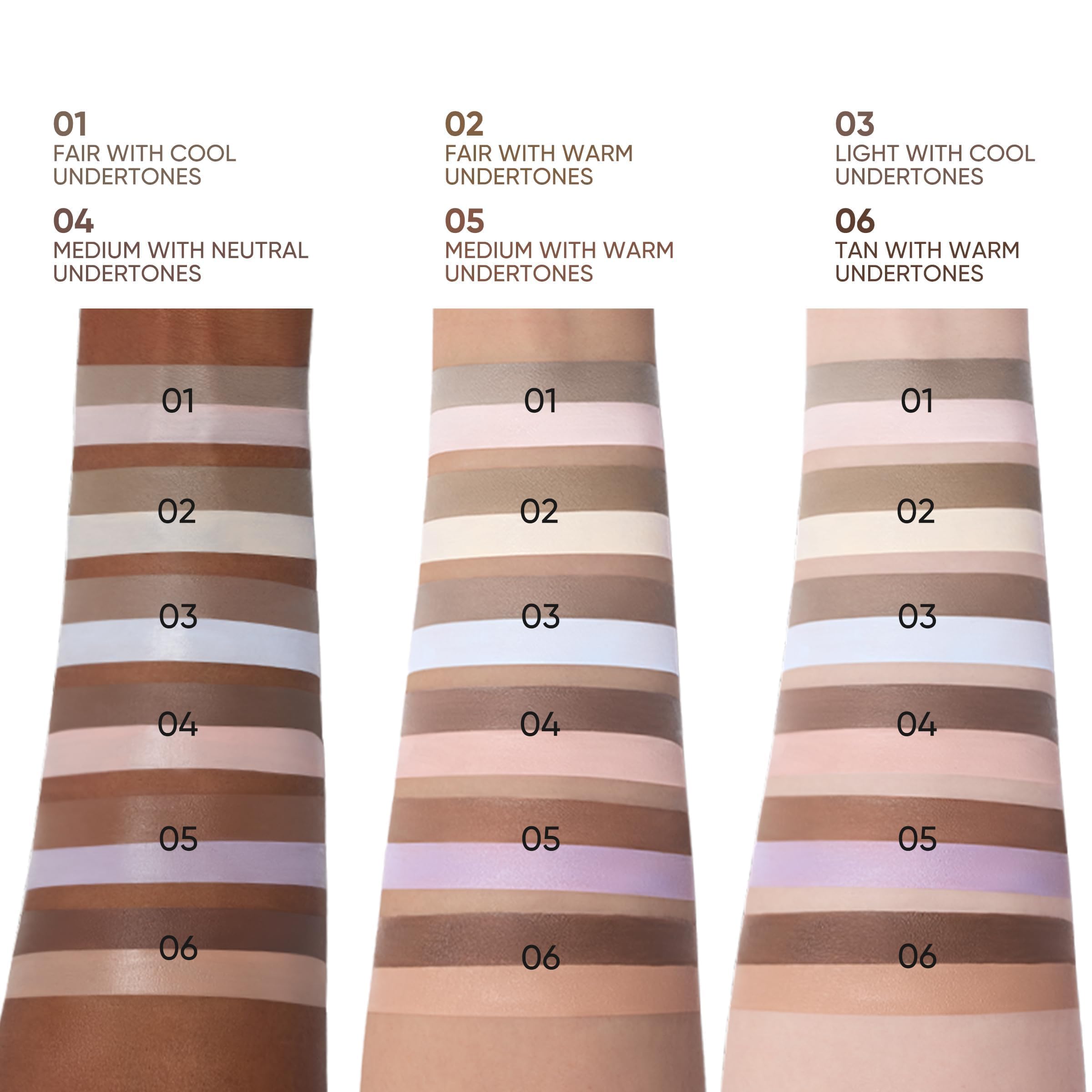 JUDYDOLL Iluminador bajo ojos para brillo suave y corrección de sombras.