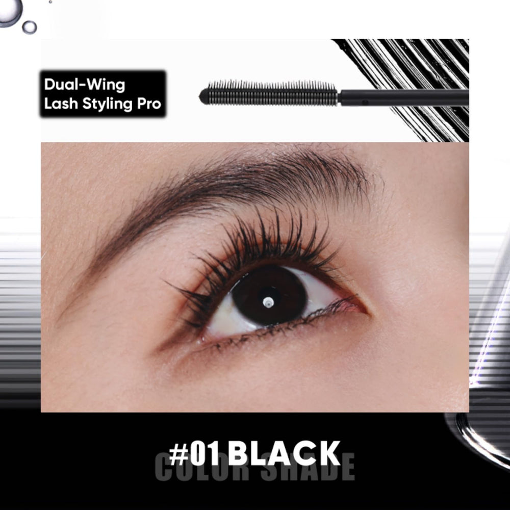 Judydoll Mascara aplicador dual: rizo y separación en un solo movimiento