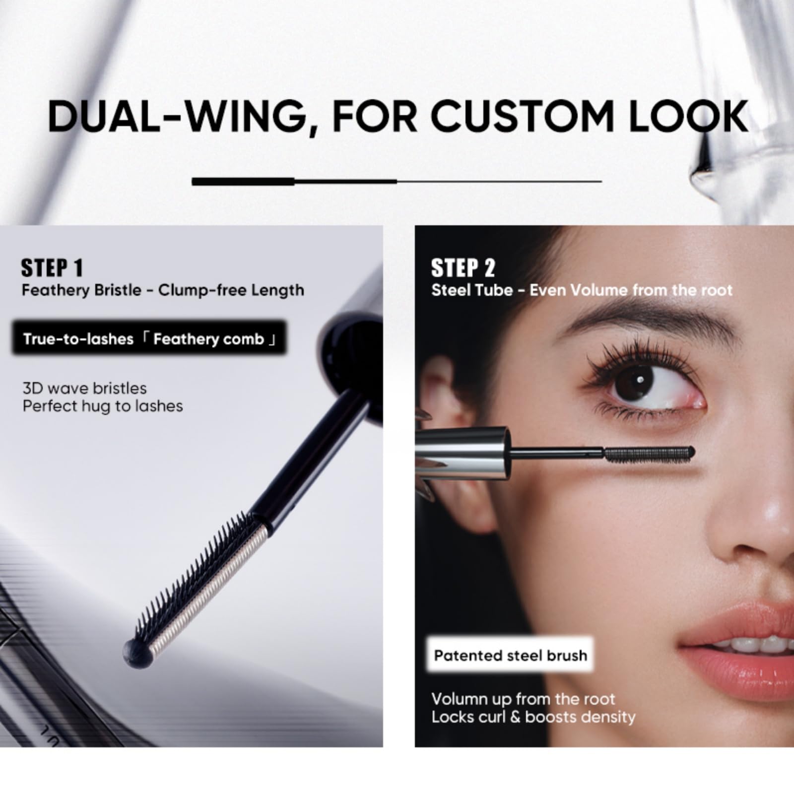 Judydoll Mascara sérum con squalane: nutrición ligera para pestañas