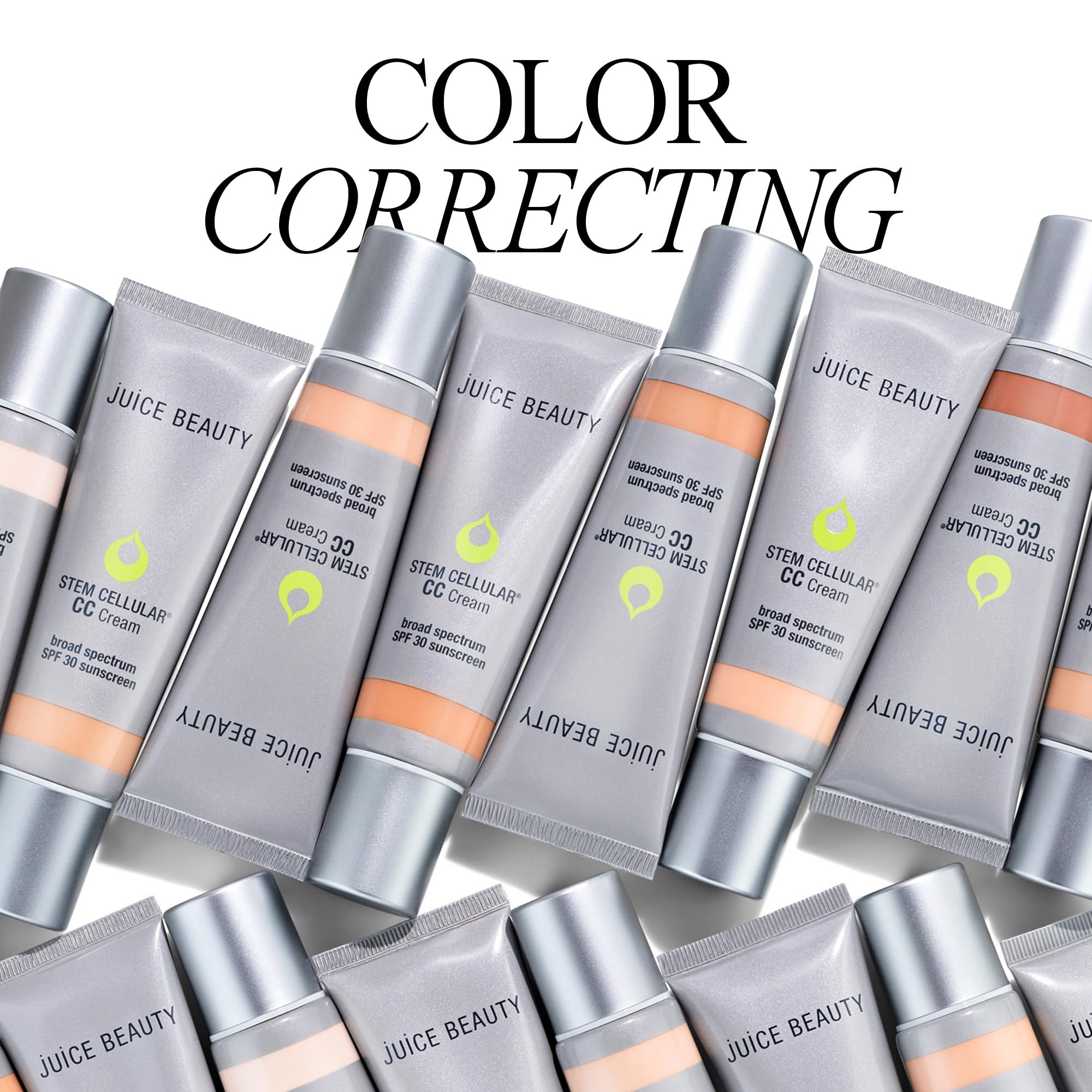 Juice Beauty CC Cream SPF30 aplicación en rostro y cuello