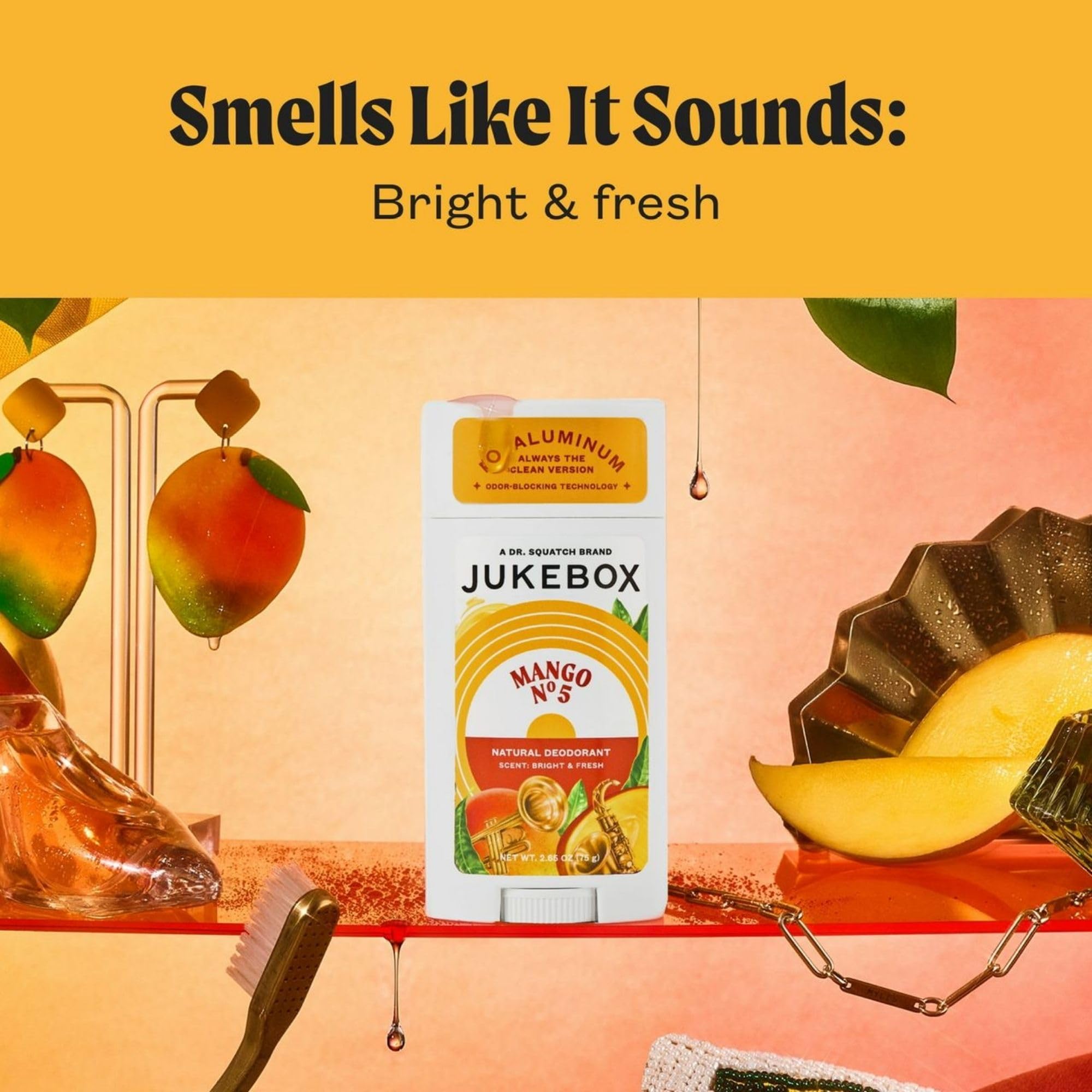 JUKEBOX Mango No.5 ingredientes naturales como karité y jojoba