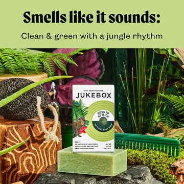 JUKEBOX aceites naturales para una limpieza delicada.