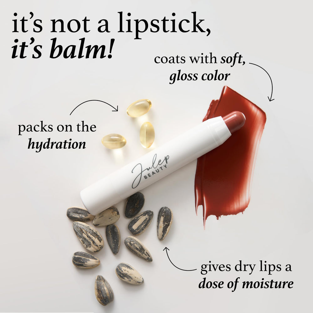 Uso diario hidratante para labios con Julep.