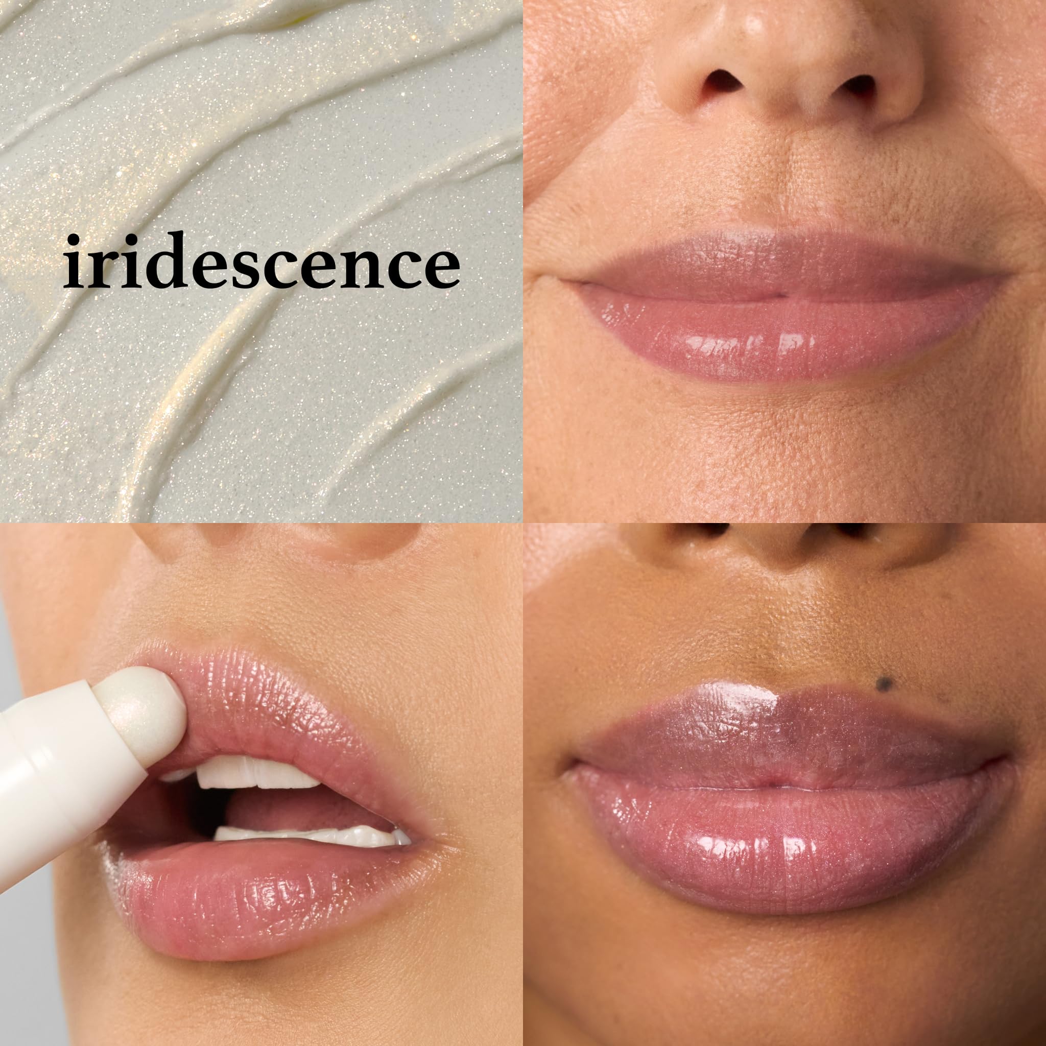 Julep con centro de vitamina E para labios hidratados y protegidos.
