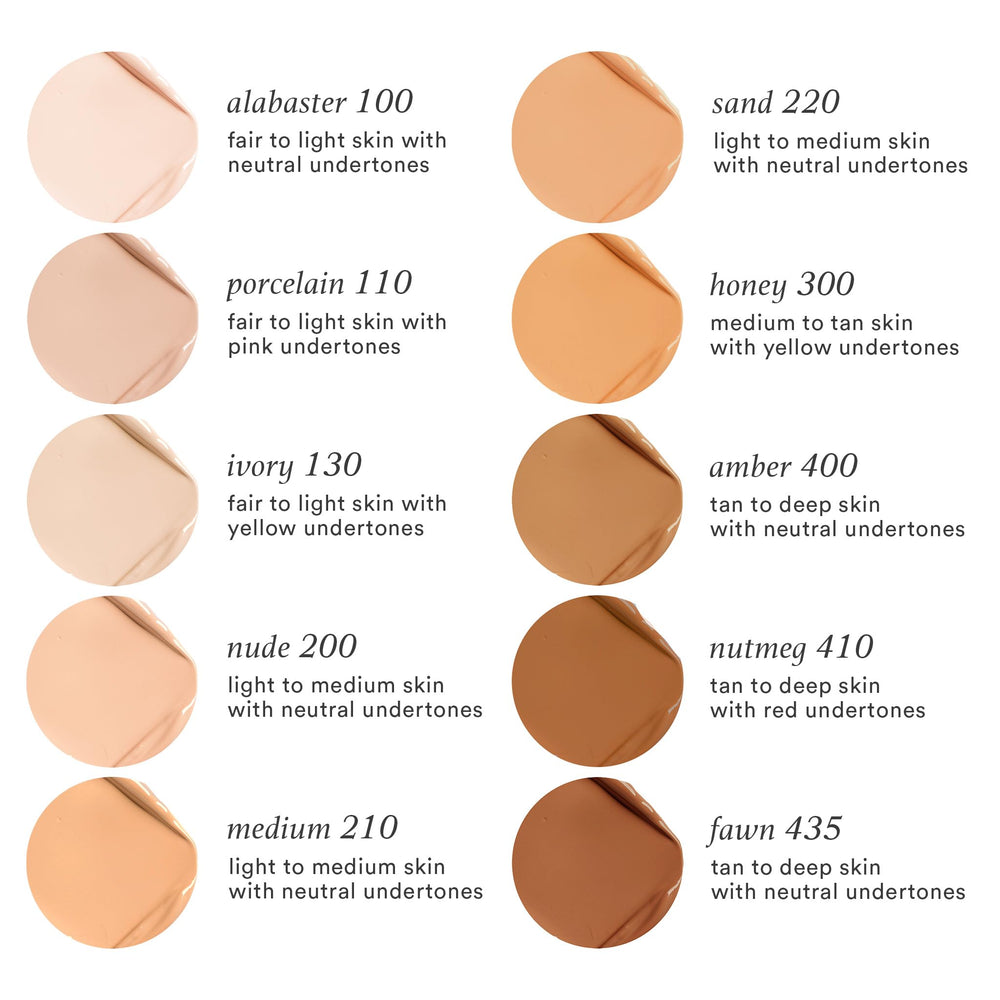 Julep Cushion Complexion ilumina sutilmente pómulos y áreas altas.