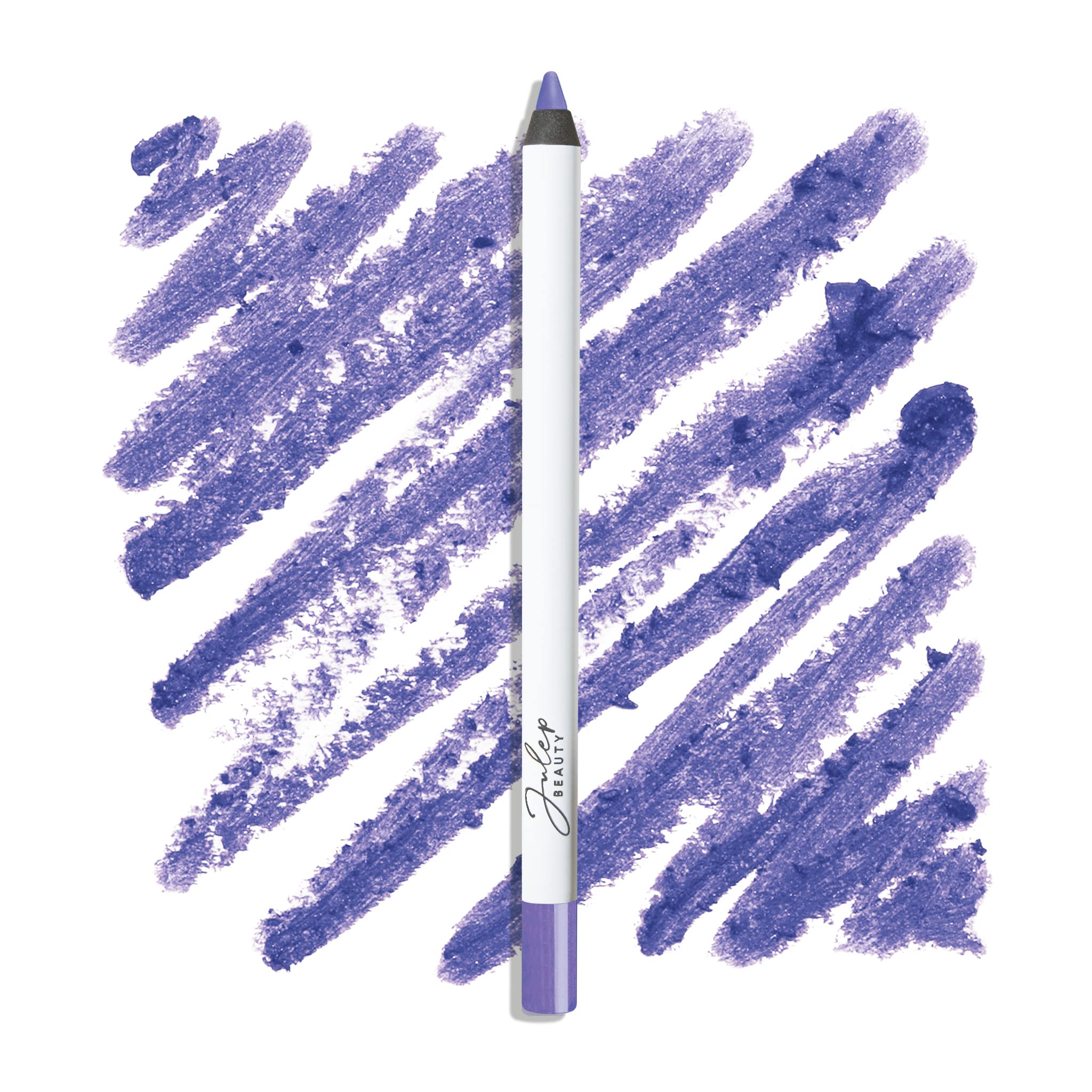 Delineador Julep Gel Pastel Violeta, aplicación suave para líneas definidas.